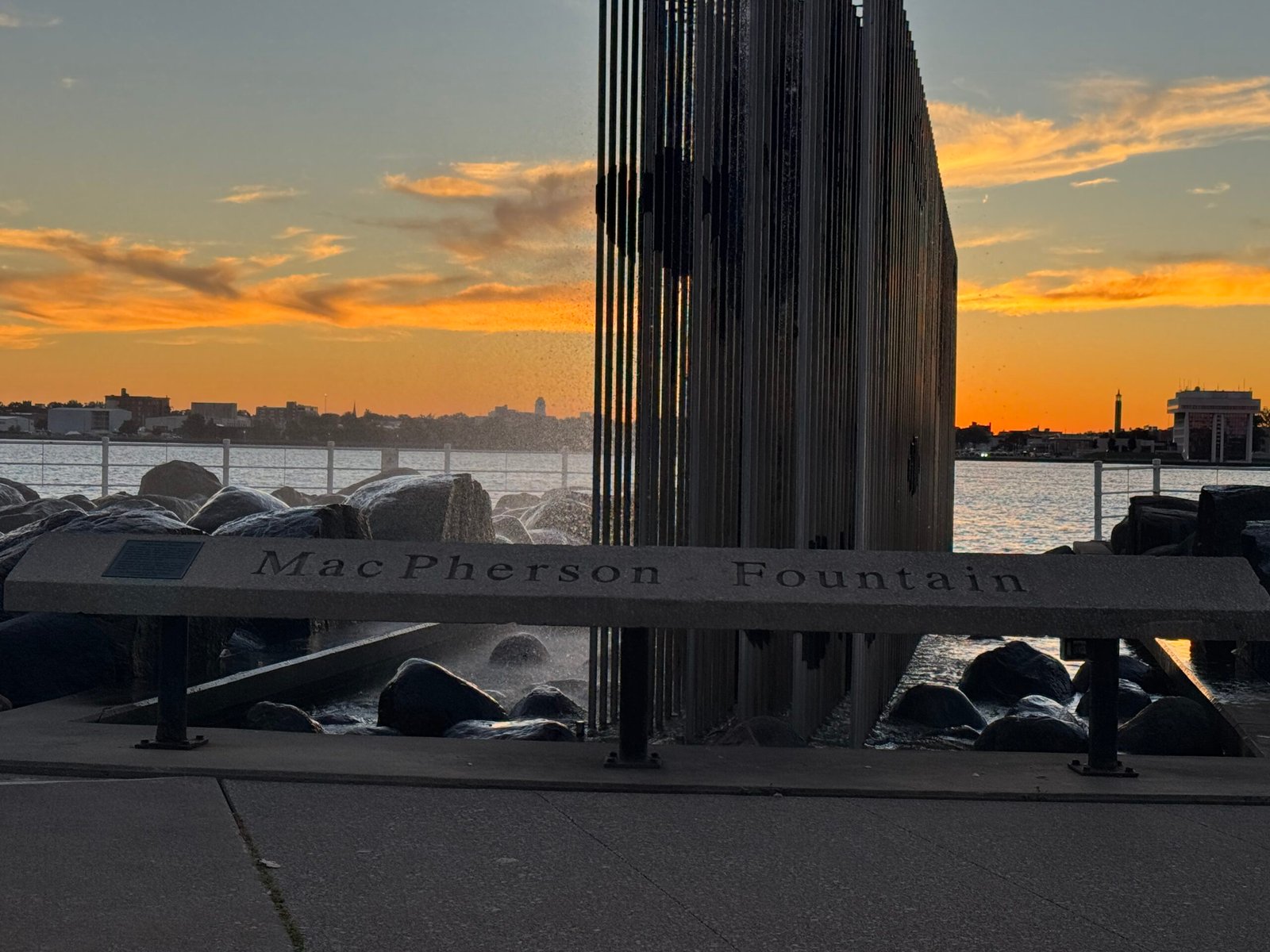 MacPherson Fountain: Where Windsor’s Industrial Soul Meets the Detroit Skyline
